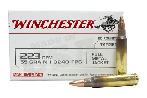 Winchester 223 Rem 55 Gr Fmj 20 Box Sportsman S Outdoor Superstore