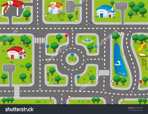 Kids Road Map Clipart And Free Clip Art Images 4073 Clipartimage