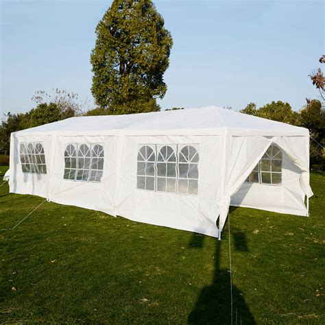 We bought this tent a couple of years ago because of its size and the built in a/c vents so we could camp in the summer. CE Compass PTY_TENT_30FT_WHT Outdoor 10x30' Party Wedding ...
