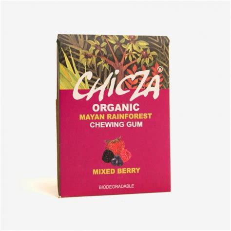 chicza natural chewing gum mixed berry mega box fairgum