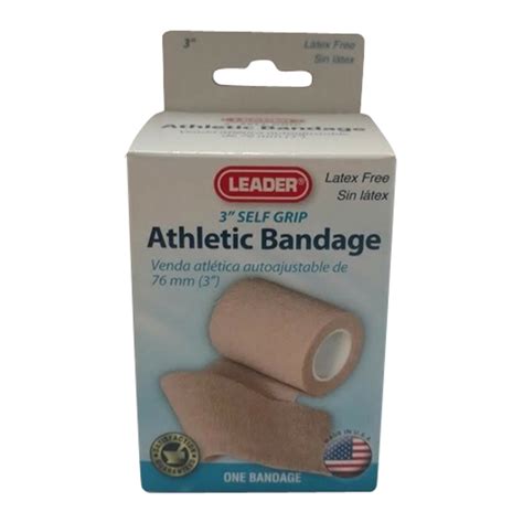 Leader Athletic Bandage 3 Inch Self Grip 1 Ea