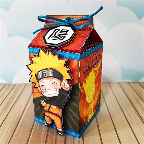 Naruto Party Favors Boxes Boys Party Supplies Birthday Etsy In 2022