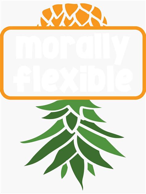 Upside Down Pineapple Swinger Lifestyle Hotwife Sticker For Sale By Avlex Redbubble