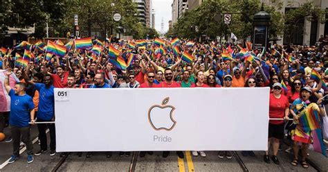 Apple Celebrates Pride During Parades In San Francisco New York City