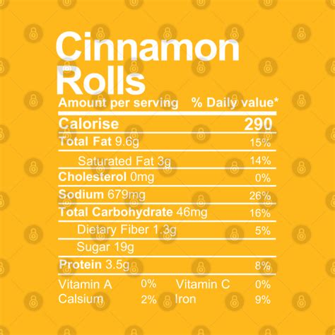 Cinnamon Rolls Nutrition Facts Nutrition Facts Phone Case Teepublic