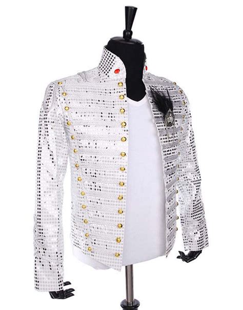 Michael Jackson History Tour White Jacket MichaelJacksonCostume