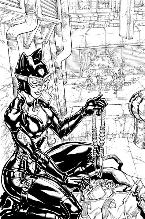 Catwoman Comic Art Characters And Art Batman Arkham City