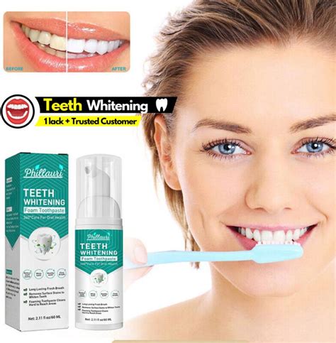 Phillauri Teeth Whitening Foam To Ultra Fine Deeply Clean Gums