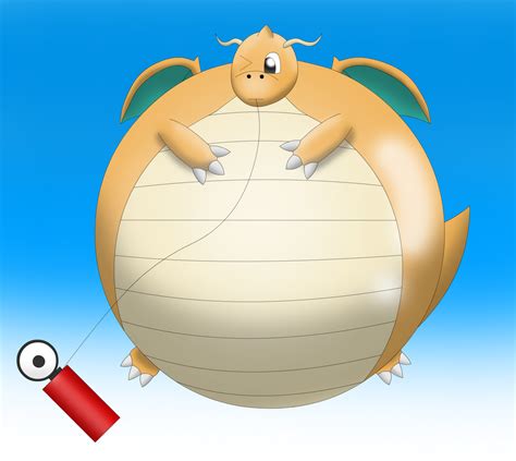 Dragonite Inflated By Darlaltonthebearcat On Deviantart
