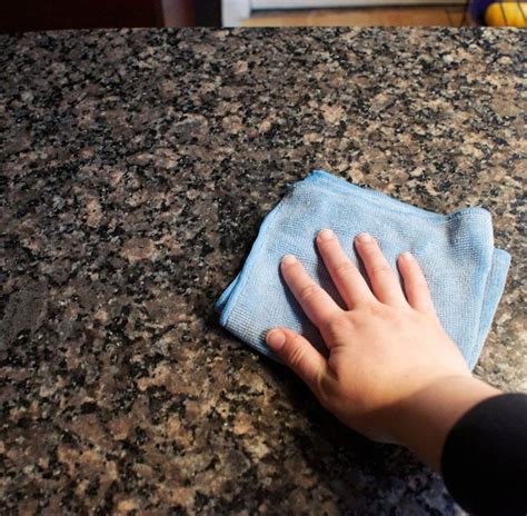 How To Clean And Disinfect Granite Countertops Cleaning Granite