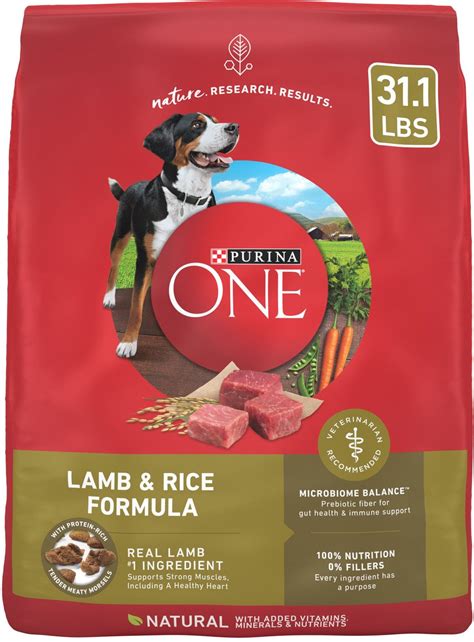 Purina One Smartblend Lamb And Rice Adult Formula Dry Dog Food 311 Lb