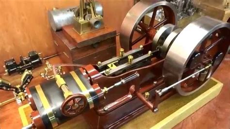 Large Model Steam Engine With Flywheel Governor Youtube
