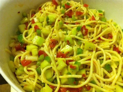 Cold Spaghetti Salad Recipe
