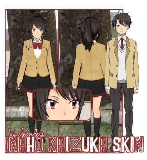 R Eq Inaho Kaizuka Skin For Yandere Simulator~ By Cleandesu On Deviantart