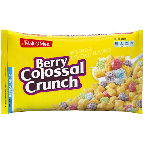 Malt O Meal Breakfast Cereal Berry Colossal 56 Oz Bag