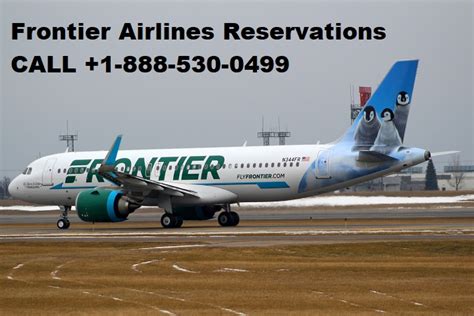 Frontier Airlines Reservations 1 888 530 0499 Travel And Tickets Tickets