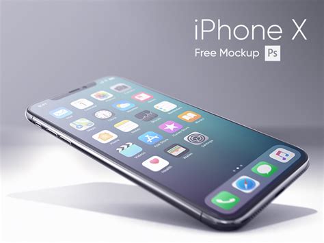 Iphone X Realistic Mockup Free Psd Template Psd Repo