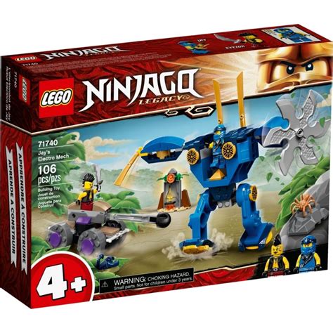 Set Lego Ninjago Robot Eléctrico De Jay 71740 Walmart En Línea