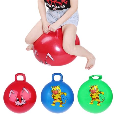New 18 Cat Ear Inflatable Jump Ball Hopper Bounce Retro Ball With Handle T Buy At The