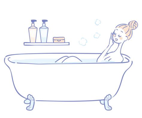 Taking A Bath Illustrations Royalty Free Vector Graphics And Clip Art