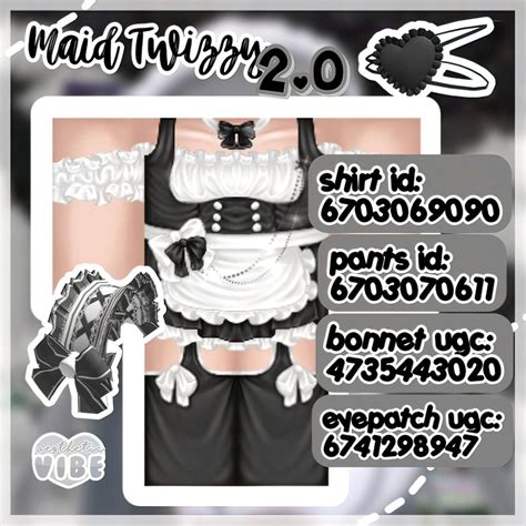 Detailed Maid Roblox Cosplay Outfits With Matching Hats Hizmetçi