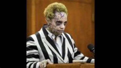 Executives didn't like the name beetlejuice and pushed to have it changed to house 14. I'd never call Chicago Mayor Lori Lightfoot Beetlejuice ...