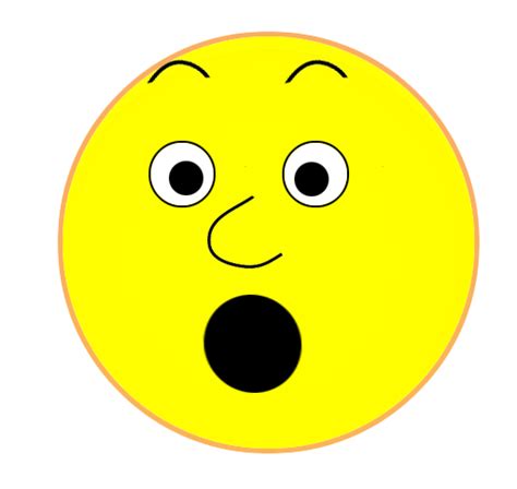 Shocked Smiley Clipart Best