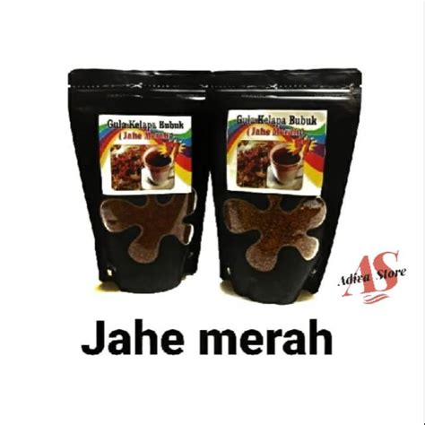 Jual Serbuk Jahe Merah Gula Kelapa 3pcs Shopee Indonesia
