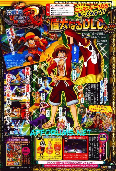 Tersedia ratusan judul komik dari. One Piece: Unlimited World Red - Détails supplémentaires ...