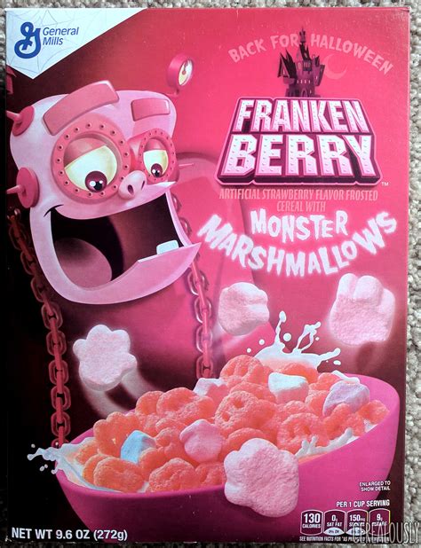 Review Franken Berry Cereal Cerealously
