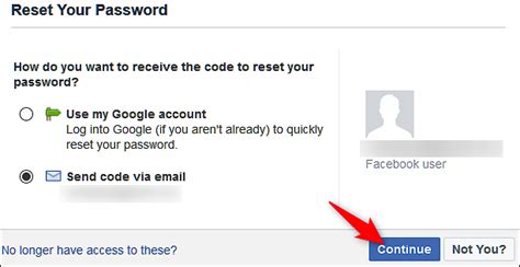 How To Reset Facebook Password