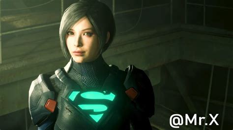 Resident Evil 2 Remake Ada With Supergirls Nanotech Suit Resident