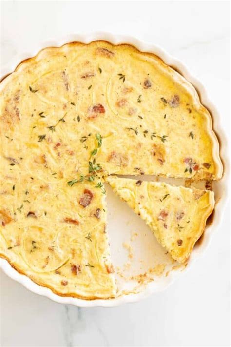 Flaky Quiche Crust Made With 3 Ingredients Julie Blanner