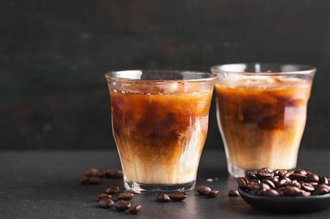 Iced Coffee In Glasses Stock Photo Download Image Now Istock
