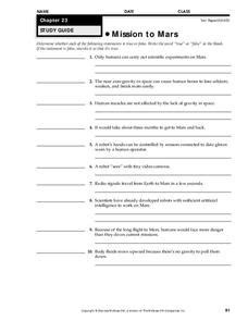 1 they provide an oportunity to make the lessons more enjoyable 2 everybody is able to nd information on the most interesting thing learned on the course is addressed (the most interesting thing that i learned was. Mission To Mars Worksheet