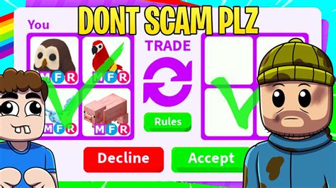 I Let Noobs Scam Me Roblox Adopt Me Youtube