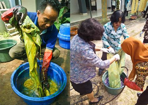 Canting dan kuas, untuk menorehkan lilin pada kain. Membuat Batik dengan Pewarna Alami di Peringatan ...