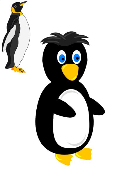 King Penguin Clip Art At Vector Clip Art Online Royalty