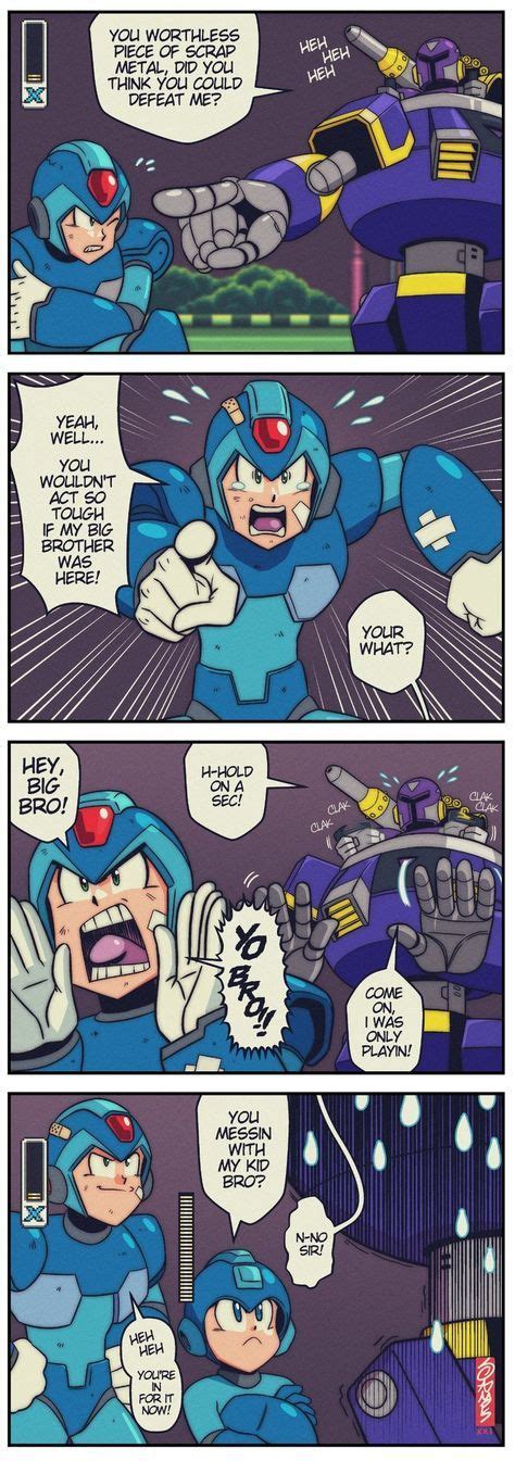 Not So Tough Anymore Huh Mega Man Art Mega Man Funny Comics