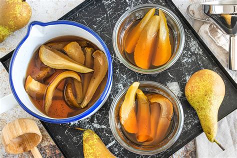 Birnen in Alkohol einlegen Rezept