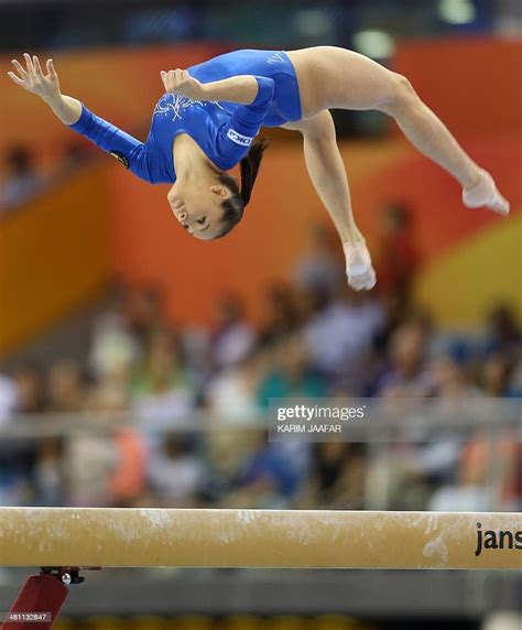 Larisa Andreea Iordache Of Romania Performs On The Beam During The News Photo Getty Images