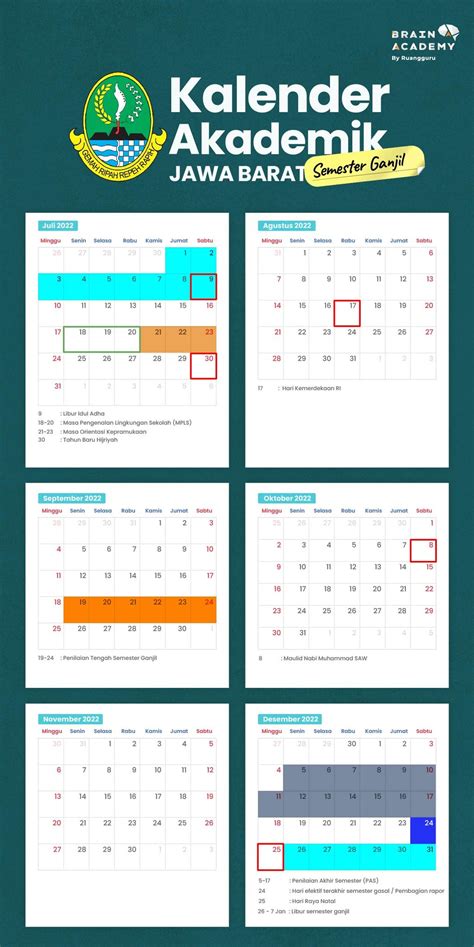 Kalender Pendidikan Jawa Barat 20222023 Paling Lengkap Portal