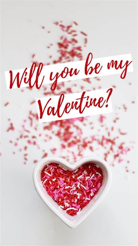 Story Template Will You Be My Valentine Instagram Story Template