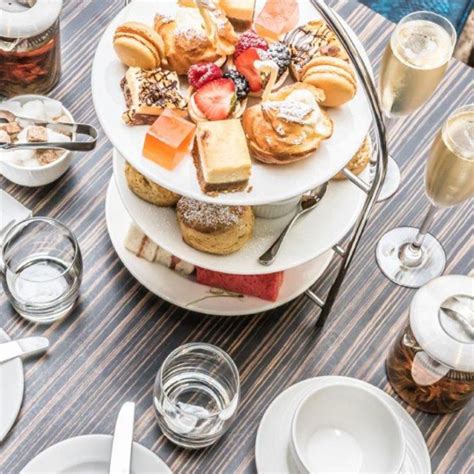 Bottomless Afternoon Tea For Two At Star The Montcalm London Marble