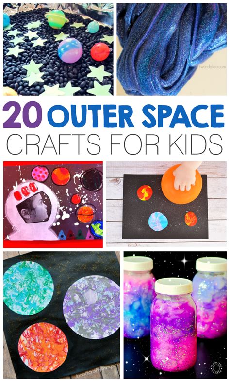 20 Outer Space Crafts For Kids Space Crafts For Kids Outer Space