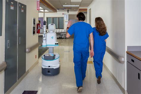 Diligent Robotics Moxi Hospital Service Robot To Assist Hospital Personnel