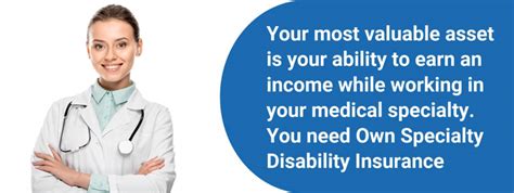 Disability insurance helps protect your income if you can't work and get your regular paycheck. Best Disability Insurance for Doctors | InsuranceMD