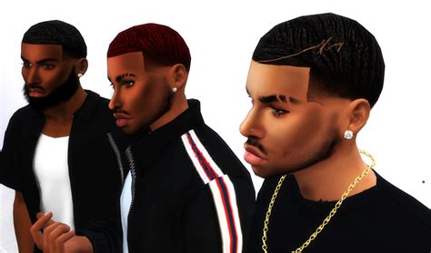 Deep Waves Sims 4 Cc Custom Content Male Hairstyle