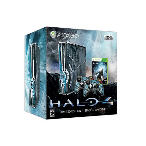Sold Xbox 360 Slim Halo 4 Limited Edition 320gb Console