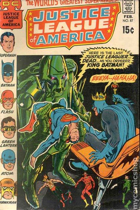 Justice League Of America Comic Books Issue 87